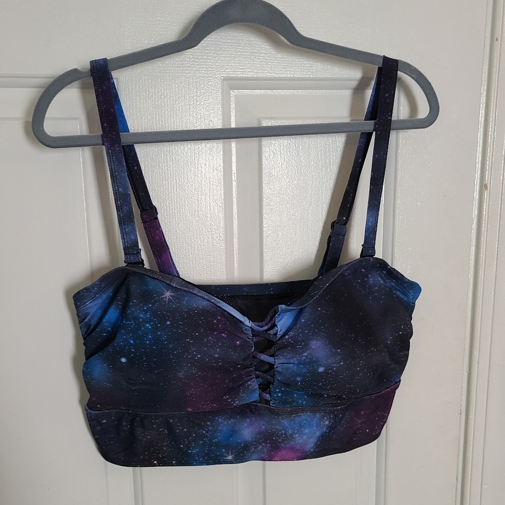 Galaxy Swim Top